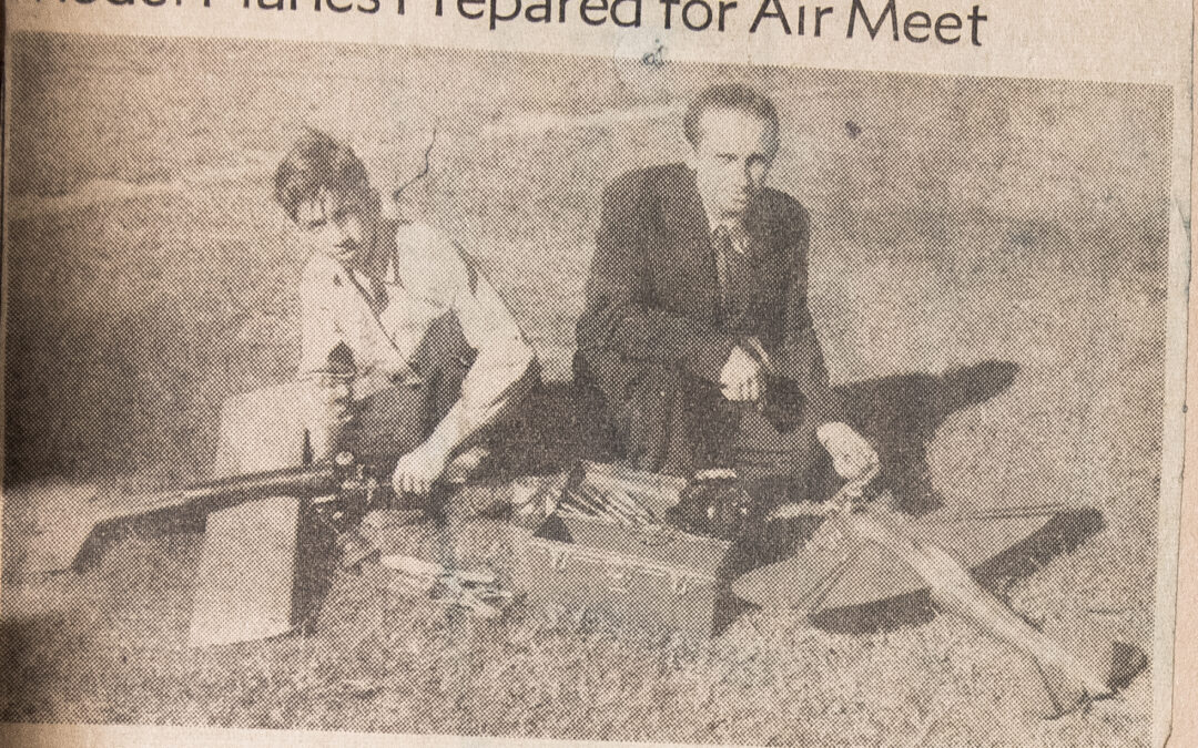 MODEL PLANES PREPARED FOR AIR MET SPONSORED BY NEW BEDFORD MOOSE LODGE